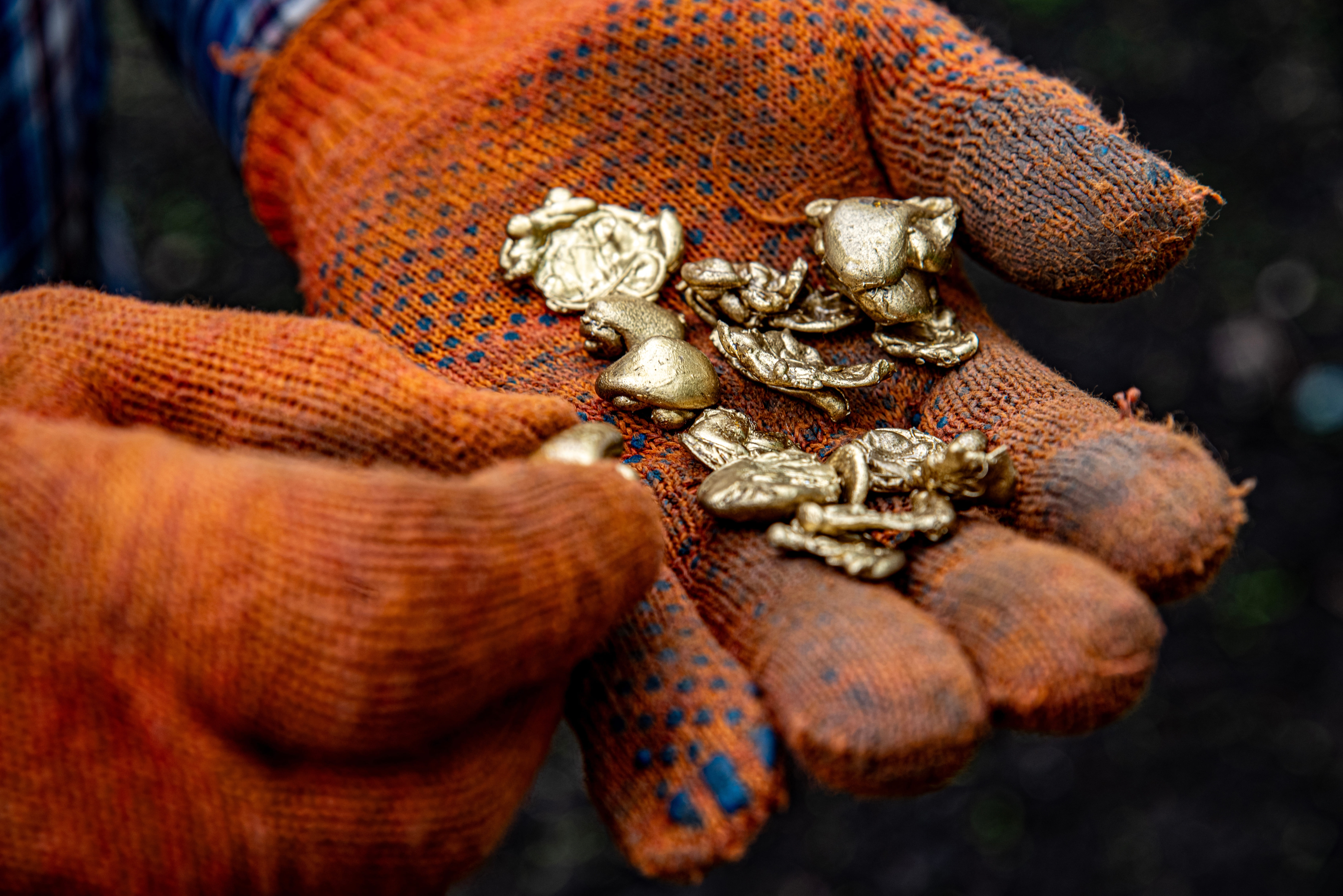 Gold close-up